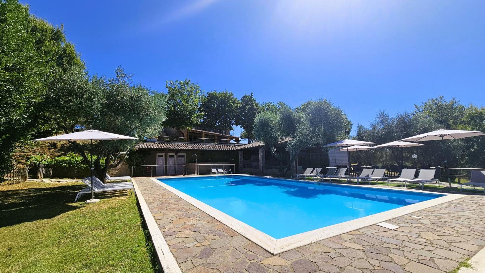 Ferienwohnung Pian Della Bandina Città della Pieve Exterior foto